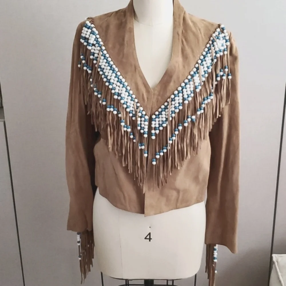 EUC Spell & the Gypsy Collective Hendrix Suede Jacket - Picture 3 of 9